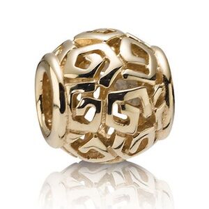 Pandora 14k Solid Gold Retired Amazing Charm